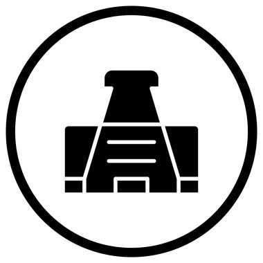 Klip Vektörü Simgesi Tasarım İllüstrasyonu