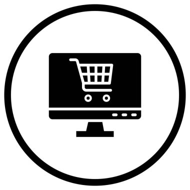 Etrade Vektör Simgesi Tasarım İllüstrasyonu