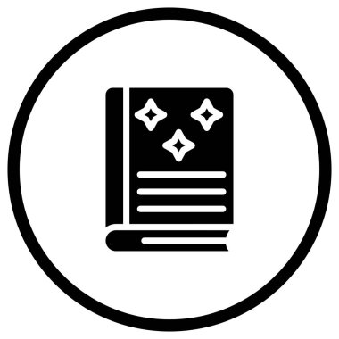 Peri masalı Vektör Simgesi Tasarım İllüstrasyonu