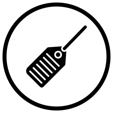 Etiket Vektörü Simgesi Tasarım İllüstrasyonu