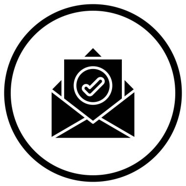 Tamamlanmış Vektör Simgesi Tasarım İllüstrasyonu