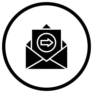 E- posta Vektör Simgesi Tasarım Resmini Gönder