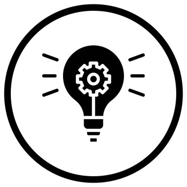 İş Fikri Vektörü Simgesi Tasarım İllüstrasyonu