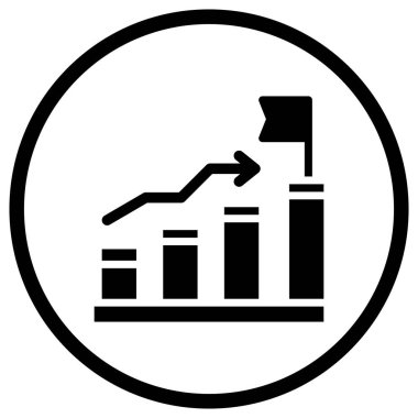 İş Başarı Vektörü Simge Tasarımı İllüstrasyonu