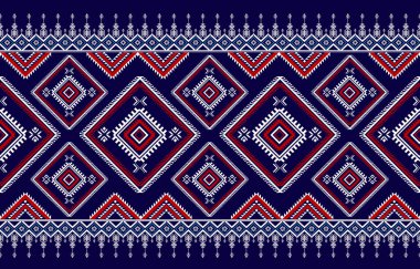 Soyut arka plan temel geometrik etnik yapı, doğu tarzı kumaş dokusu, geleneksel dekorasyon etnik tarzı, etnik tekstil arka planı