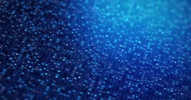 Görüntü örtüsü için rastgele hareket eden soyut arkaplan basit geometrisi. Kopya alanı olan modern ve zarif teknoloji arkaplanı