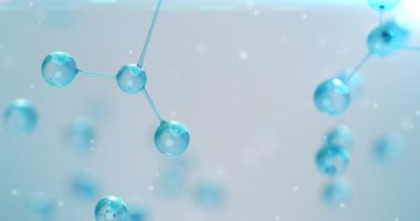 3D görüntüleme, Şeffaf Temiz Atom, Animasyon Hidrojen Molekülü, Yeni Yeşil Enerji Su Yakıtlı Hücre Hidrojeni, bir metan molekülünün bilimsel moleküler modeli