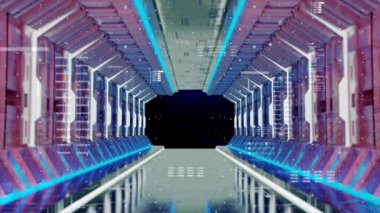 3D Yapılandırma Soyut Arkaplan Teknolojisi Teknolojik fütüristik kavram için temel biçim çokgeni