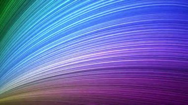 Işık çapraz çizgileri ve şeffaf kesişen şekilleri olan soyut mavi geometrik arkaplan. Modern sunum, hareket grafikleri veya dijital ortam projeleri için mükemmel