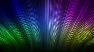 Soyut arkaplan video şablonu temel geometri şekli ve dinamik ışık parıltısı animasyonu ile fütürist hareket grafikleri konsepti için gradyan arka planda lens bulanıklığı efektleri örtüyor