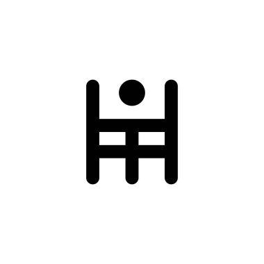 harf baş harfi HAIA Basit modern logo