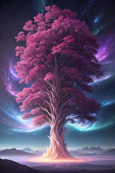 The tree is the progenitor of life on earth. The mother of the tree.