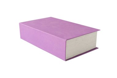 Beyaz arkaplanda izole edilmiş renkli ciltli kitaplar.