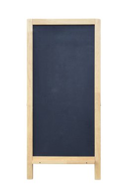 Vertical Chalkboard, Isolated on white background, Template mock up for adding your design and adding more text. 