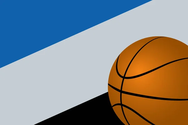 Баскетбол Фоне Цветной Тематики Профессиональной Баскетбольной Команды Вектор Синей Черно — стоковый вектор