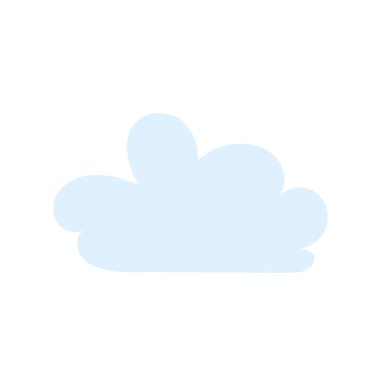 çizgi film bulutu, parlak gökyüzü, kabarcık bulutu, bulut şablonu