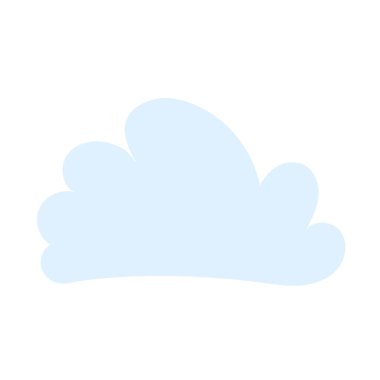 çizgi film bulutu, parlak gökyüzü, kabarcık bulutu, bulut şablonu