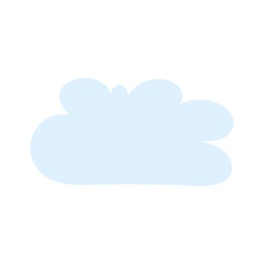 çizgi film bulutu, parlak gökyüzü, kabarcık bulutu, bulut şablonu