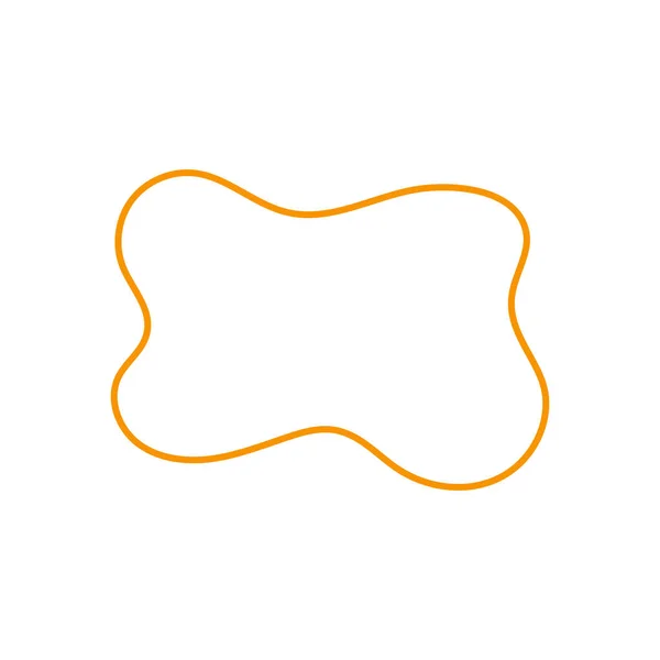 Sıvı Şekiller Şablonları Logo Tasarımları Konuşma Baloncukları Metin Baloncukları Yarı — Stok Vektör