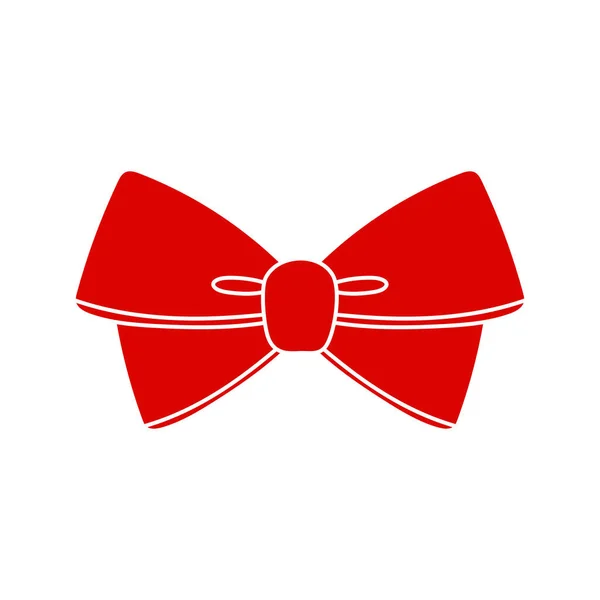 Ribbon Gift Ribbon Bow — Stock Vector