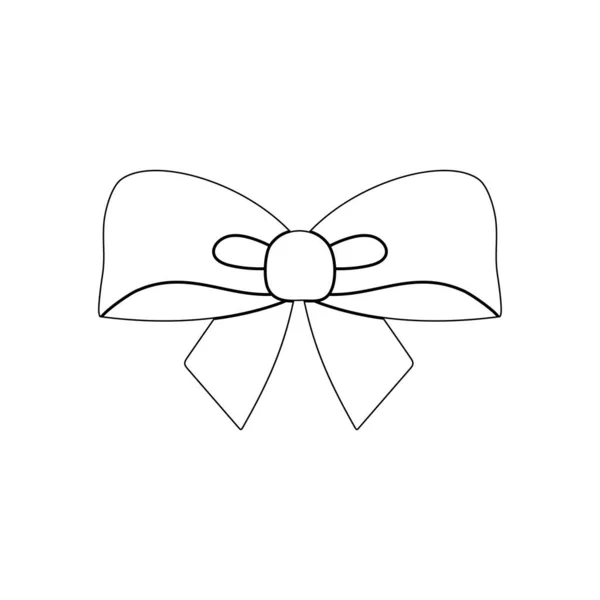 Ruban Ruban Cadeau Noeud — Image vectorielle