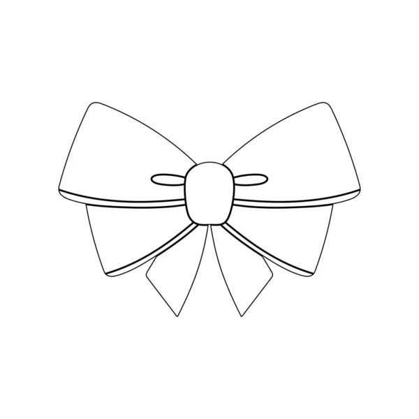 リボンギフトリボン弓 — ストックベクタ