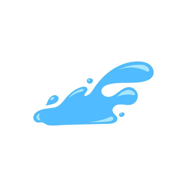 Fluxo Água Gota Água Líquido Gotejamento Leite Derramamento Leite —  Vetores de Stock