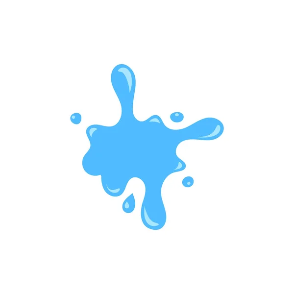 Water Flow Water Drop Liquid Milk Drip Pouring Milk — Stock Vector
