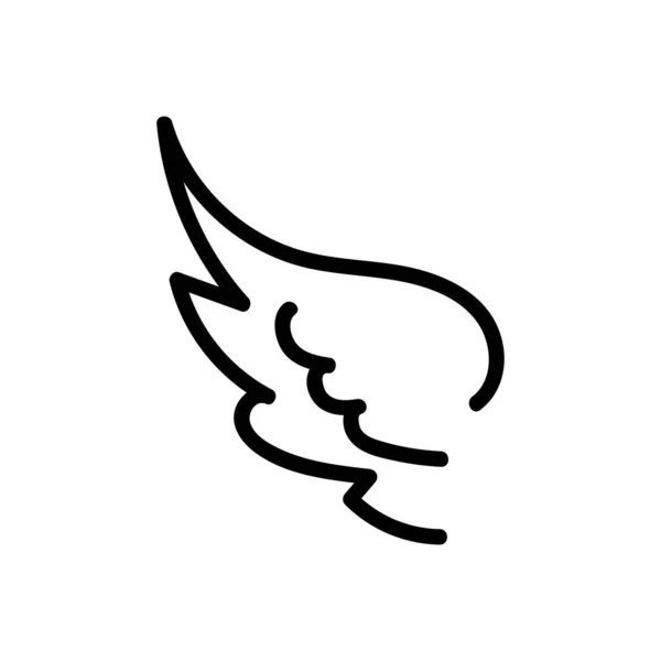Skrzydła Anioła Anioła Pokój Wolność — Wektor stockowy