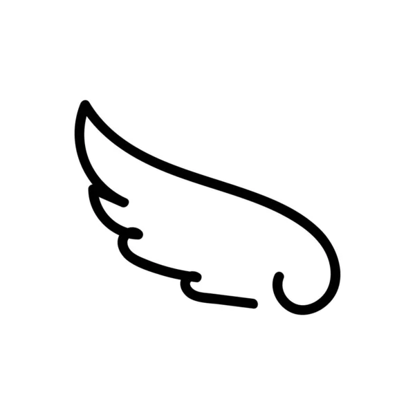 Skrzydła Anioła Anioła Pokój Wolność — Wektor stockowy