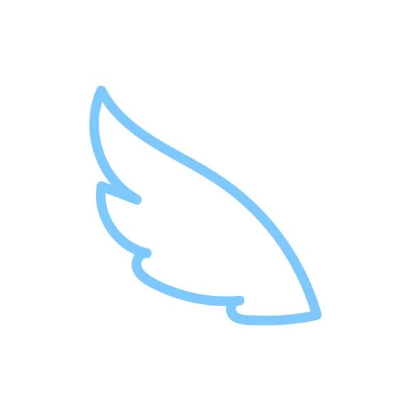 Engelenvleugels Engel Vrede Vrijheid — Stockvector