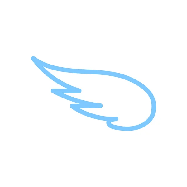 Angel Wings Angel Peace Freedom — Stock Vector