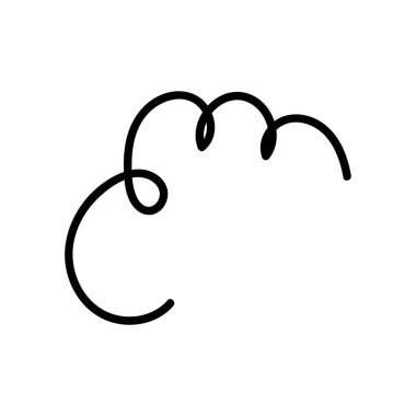 El çizgileri, çizgi karalaması, eğri, sarmal çizgi