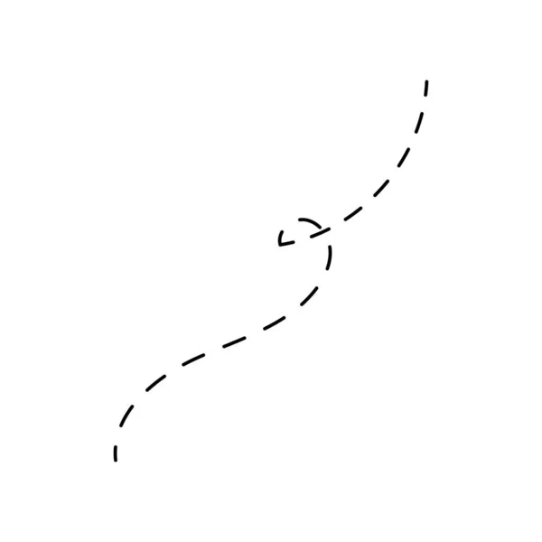 手描きの線 線のドア 螺旋線 — ストックベクタ