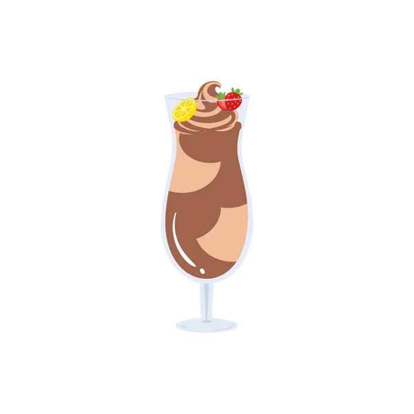 Cocktails Beverage Bars Ice Cream Soft Cream Fruit Juices — Image vectorielle
