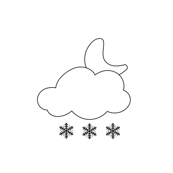 Tiempo Icono Conjunto Sol Lluvia Tormenta Rocío Viento Nieve Nube — Vector de stock