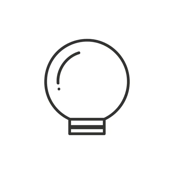 Glödlampan Full Idéer Och Kreativt Tänkande Analytiskt Tänkande För Bearbetning — Stock vektor