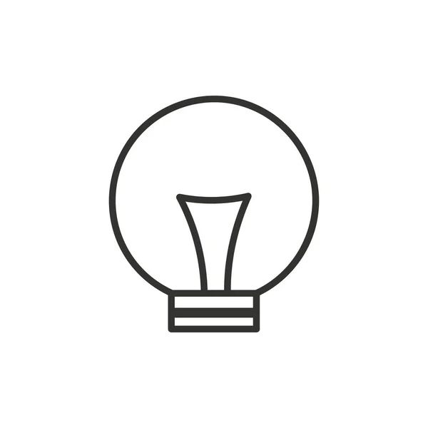 Glödlampan Full Idéer Och Kreativt Tänkande Analytiskt Tänkande För Bearbetning — Stock vektor