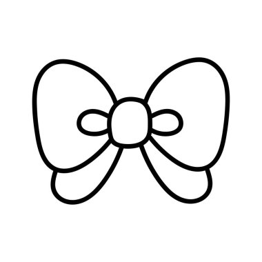 Kurdele, hediye kurdelesi, beyaz arka planda parlak kırmızı saten kurdele. Vektör kırmızı yay ve kurdele. Noel hediyesi, sevgililer günü, doğum günü paketi.