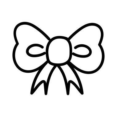 Kurdele, hediye kurdelesi, beyaz arka planda parlak kırmızı saten kurdele. Vektör kırmızı yay ve kurdele. Noel hediyesi, sevgililer günü, doğum günü paketi.