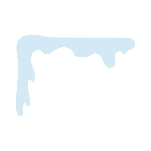 冬季背景上的雪元素向量为您的设计创建了卡通图案 雪花飘扬 雪花飘扬 流动的水 流动的 流动的 — 图库矢量图片
