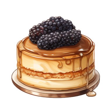 Doğum günü pastası, karışık meyveli pasta, çeşitli dondurma tatları, krema, meyve, limon, yabanmersini, çilek, portakal, kiraz, vanilya, süt, çikolata, illüstrasyon