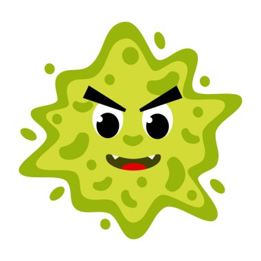 Mikroplar hakkında karikatürler, sağlığa zararlı virüsler, sağlığa zararlı bakteriler.