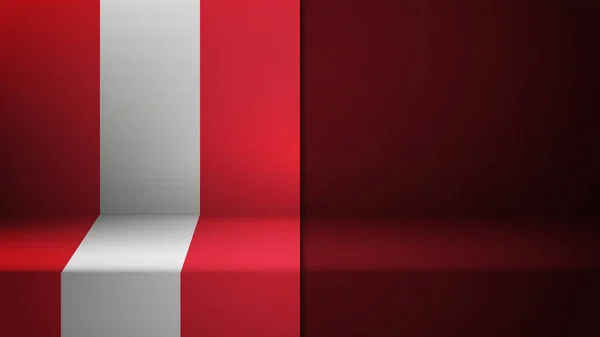 Hintergrund Mit Fahne Von Österreich Ein Element Der Wirkung Für — Stockvektor