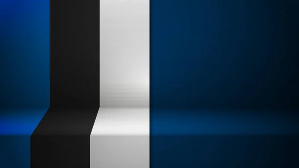Tło Flagą Estonii Element Wpływu Wykorzystanie Które Chcesz Niego Zrobić — Wektor stockowy