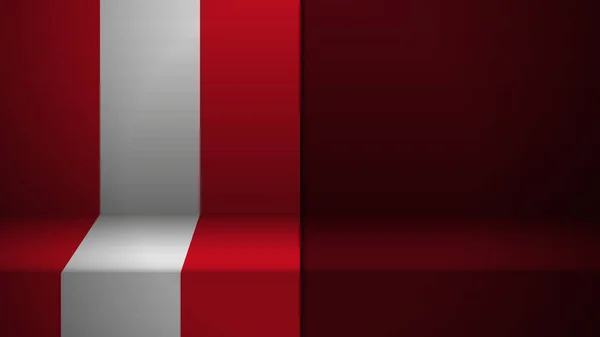 Hintergrund Mit Flagge Von Peru Ein Element Der Wirkung Für — Stockvektor