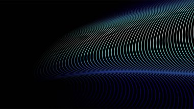 Kavisli çizgiler ve dalgalarla soyut bir arkaplan. Her kullanım için mükemmel.