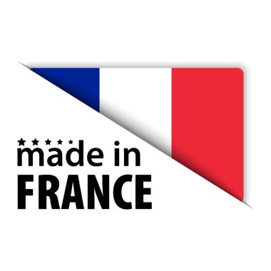 Fransa 'da grafikle ve etiketle yapılmış. Etki elementi yapmak istediğiniz kullanım için.