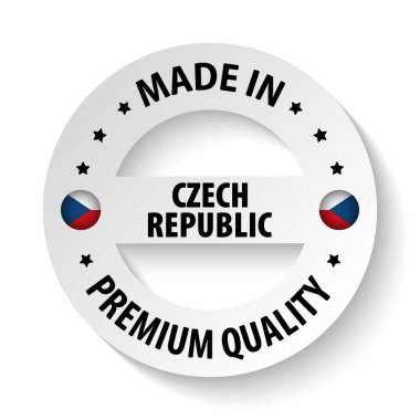 Çek Cumhuriyeti 'nde grafik ve etiketle yapılmış. Etki elementi yapmak istediğiniz kullanım için.