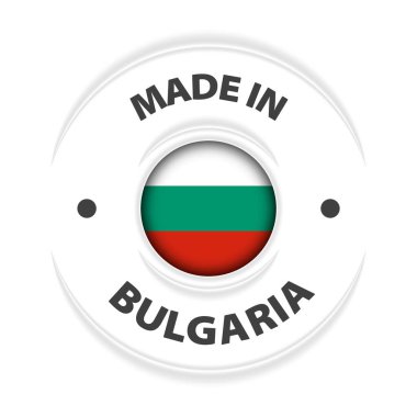 Made in Bulgaria graphic and label. Element of impact for the use you want to make of it.